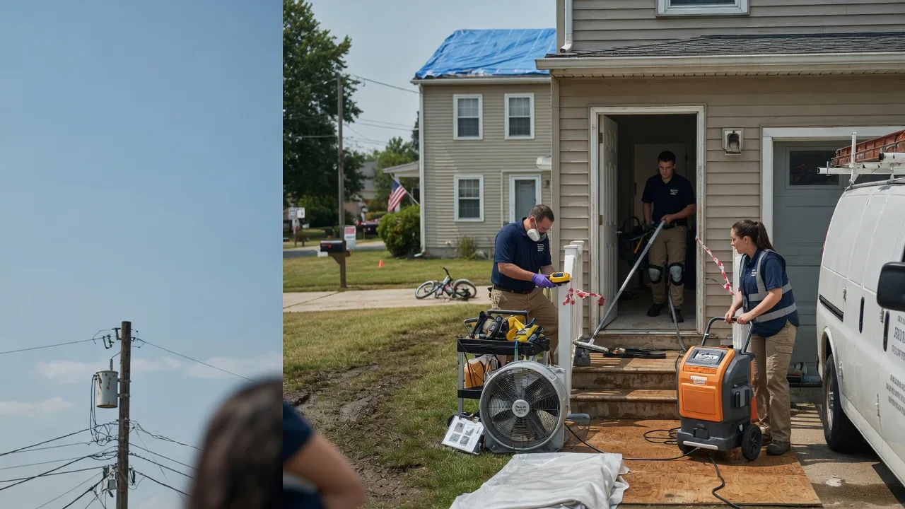 Water Damage Repair in Mcadenville, NC near me